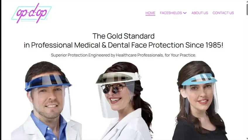 Website design for Op-D-Op, a Medical & Dental business, by Cinematic Website Designs